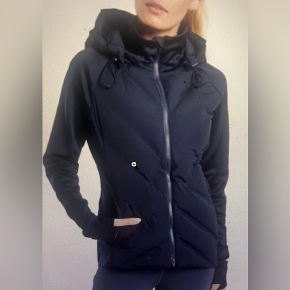 Athleta Inlet Dress Blue Jacket XL